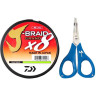 Шнур DAIWA J-Braid Grand X8E-W/SC 135м 0,13мм Island Blue + ножницы 40002626